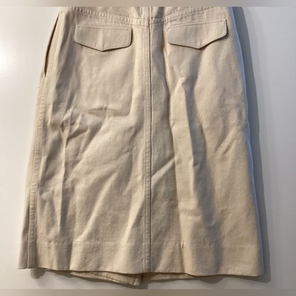 Maria McManus‎ A-Line Wrap Skirt Cream/Beige Women’s Size 0 - Picture 6 of 9